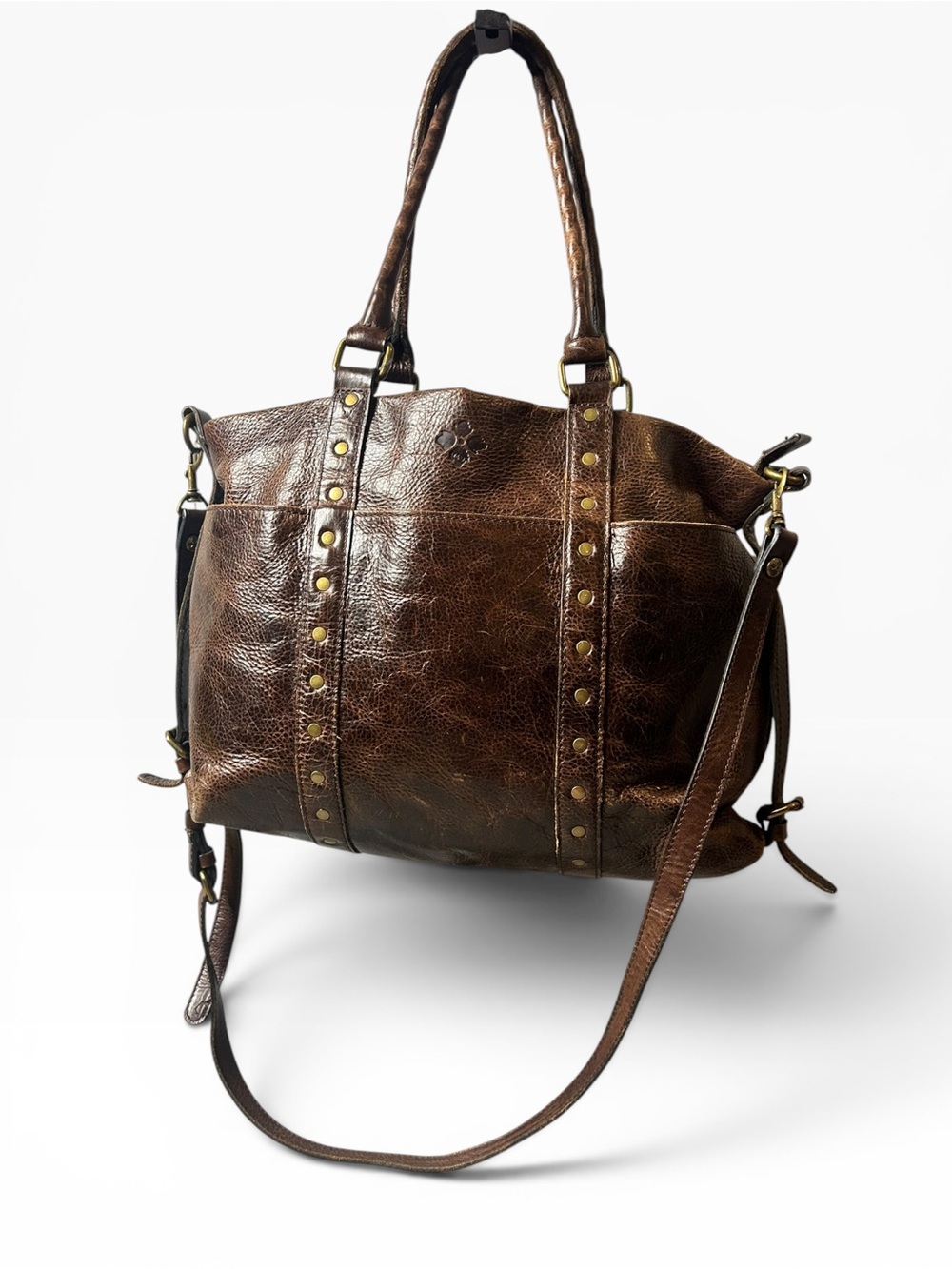 Patricia Nash Brown Leather Tote Bag